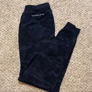 Alphalete Black Camo Premium Joggers